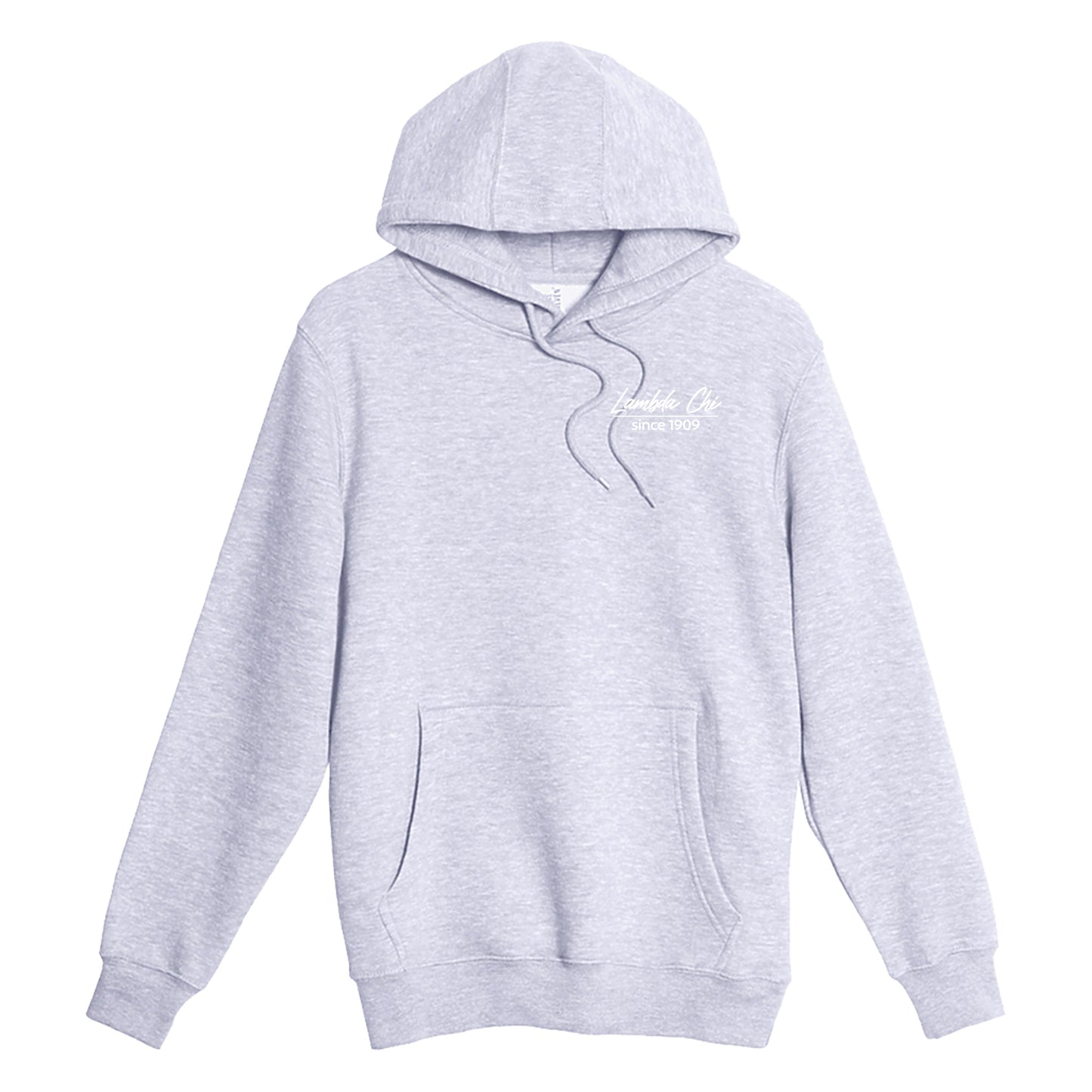 Signature Lambda Chi Hoodie (Heather Grey)