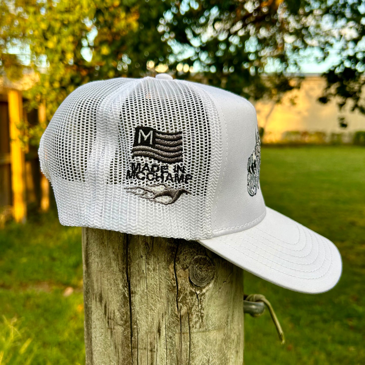WHITE DRAGON MCCHAMP HAT