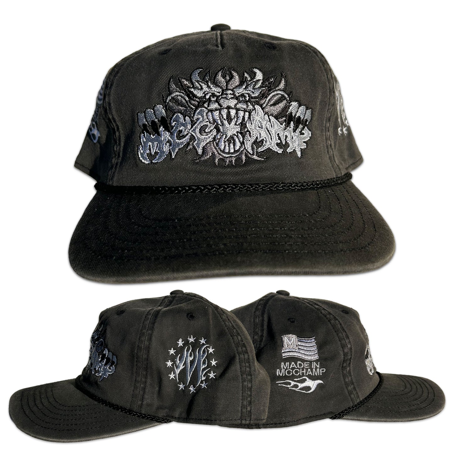 ACID WASH DRAGON MCCHAMP HAT