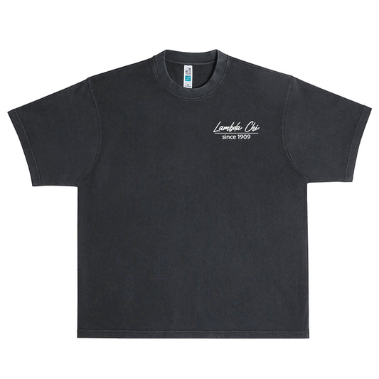 Signature Lambda Chi Tee (Black)