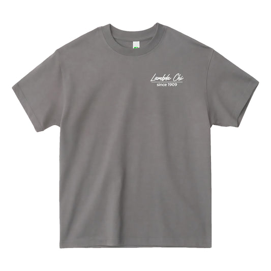 Signature Lambda Chi Tee (Grey)
