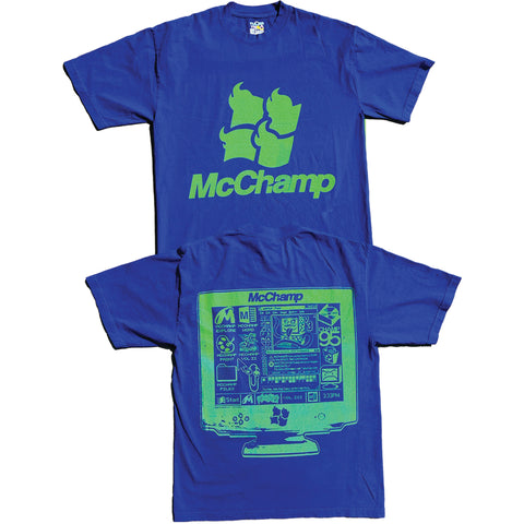 MCCHAMP VOL. III TEE (BLUE)