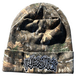 CAMO EMBROIDERED BEANIE